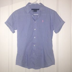 Ralph Lauren Sport- Checkered collared shirt